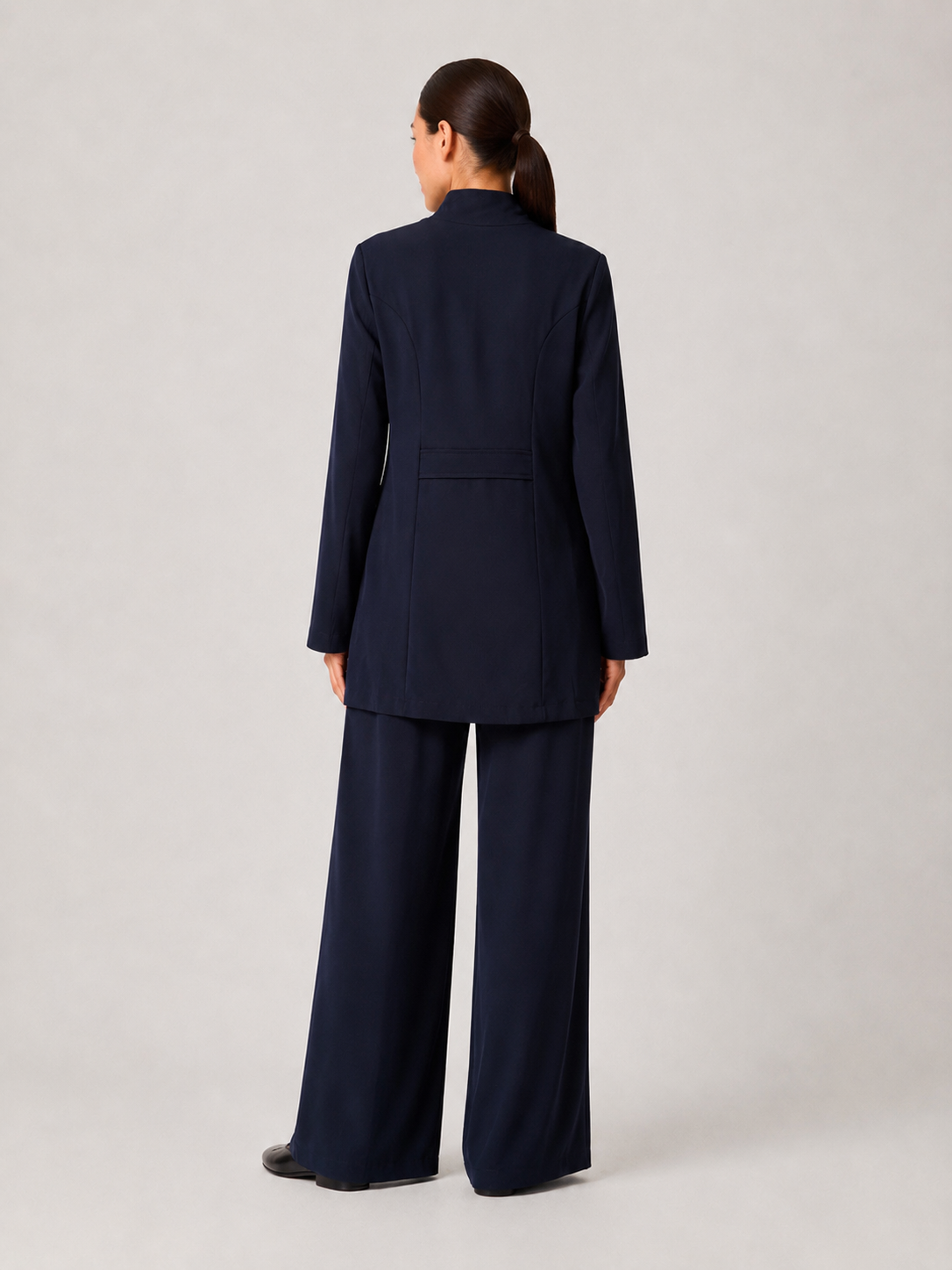 The Saturn Scrub Set - Navy Blue